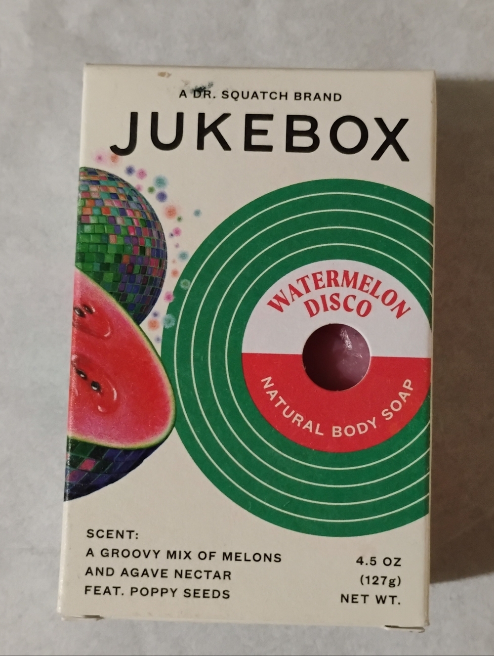 JUKEBOX Watermelon Disco Natural Body Soap